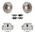 thumbnail image 1 of Transit Auto Front Disc Brake Caliper Rotors and Semi-Metallic Pads Kit for Car Mercedes-Benz ML350 R350 KC8-100180P, 1 of 11
