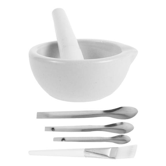DEEPCRAFF Ceramic Mortar and Pestle Set, Assorted Colors for Kitchen Grinding and Spice Preparation