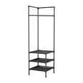 thumbnail image 2 of Corner Organizer 1PC,Multi-Functional ShelvesDetachable Metal Storage Unit For Bedroom Closet Entryway Organization(Black), 2 of 9