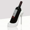 thumbnail image 2 of High Heel Wine Bottle Holder - Resin Shoe-Shaped Wine Rack for Kitchen, Bar, Wedding Decor - Champagne, Red, White - 8.66x3.94x7.48 Inches, 2 of 2