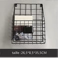 thumbnail image 2 of 1pc Metal Magazine Rack/Magazine Rack for Office and Entrance (Black), 2 of 5