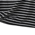 thumbnail image 3 of Bixock Workout Set for Women,2 Piece Set for Women Sleeveless Crew Neck Tank Top and Shorts Stripe Print Loungewear Set, 3 of 5