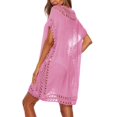 thumbnail image 2 of Fysho Women Summer Swimsuit Beach Bikini Cover Up Loose Plus size Crochet Cover ups, 2 of 3