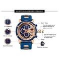 thumbnail image 6 of Men's Watches Luxury Quartz Waterproof Sports Wristwatch Silicone Strap, 6 of 6