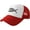 Red, variant on Hat Jesus Fish Trucker Hat Baseball Cap Men Women Cowboy hat Golf Dad Cap Fishing hat