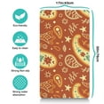 thumbnail image 3 of Dog Food Mat Featuring Mandala Exotic Artistic Elegant Classic Chic Aesthetic Vibrant Indian Tribal Design, Durable Waterproof Non-Slip, 3 of 4
