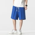 thumbnail image 5 of Pedort Mens Shorts Mens Cargo Shorts Quick Dry Lightweight Shorts Outdoor Casual Blue,2XL, 5 of 5