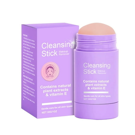 HHBEAUTY Makeup Remover Cleansing Balm Stick - Melt Cosmetics with Travel Size Facial Cleanser for Sensitive Skin