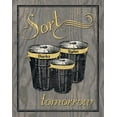 thumbnail image 2 of Harbick, N. 12x14 White Modern Wood Framed Museum Art Print Titled - Sort - Gray, 2 of 4