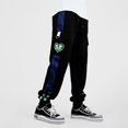 thumbnail image 4 of Pantalones de Anime JoJo's Bizarre Adventure, disfraces de cosplay, pantalones casuales de Kujo Jotaro, monos, pantalones deportivos, 4 of 5