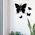 thumbnail image 1 of Reloj de Pared BLESIY Decorativo Negro con Mariposa 30cm Silencioso, 1 of 8