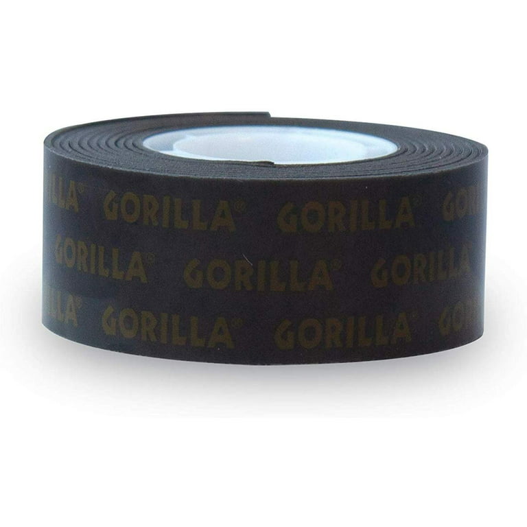 GORILLA GLUE 6055002 GORILLA BLACK DOUBLE SIDED MOUNTING TAPE 1 IN