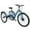 Dark green, variant on MOPHOTO Adults Mountain Tricycles, 24"/26"/27.5" 7-Speed Heavy Duty Trikes w/Spacious Basket 3-Wheeled Bike for Adventurous Rides, Shopping, Exercise, and Recreation