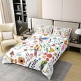 thumbnail image 2 of Loro 100% algodón Funda nórdica para niños,Acuarela Woodland Animal Comforter, 2 of 7