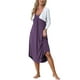 thumbnail image 2 of Vestido de pijama de lounge para mujeres INSPIRE CHIC, ropa de dormir, vestido de noche, tirantes de espagueti, camisón, color púrpura, 2 of 6