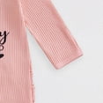 thumbnail image 6 of Hessimy Summer Baby Girls Clothes Floral Short Sleeve Romper Dress Tutu Bodysuit Doll Collar Jumpsuit One Piece Outfit(Red, 6 of 7