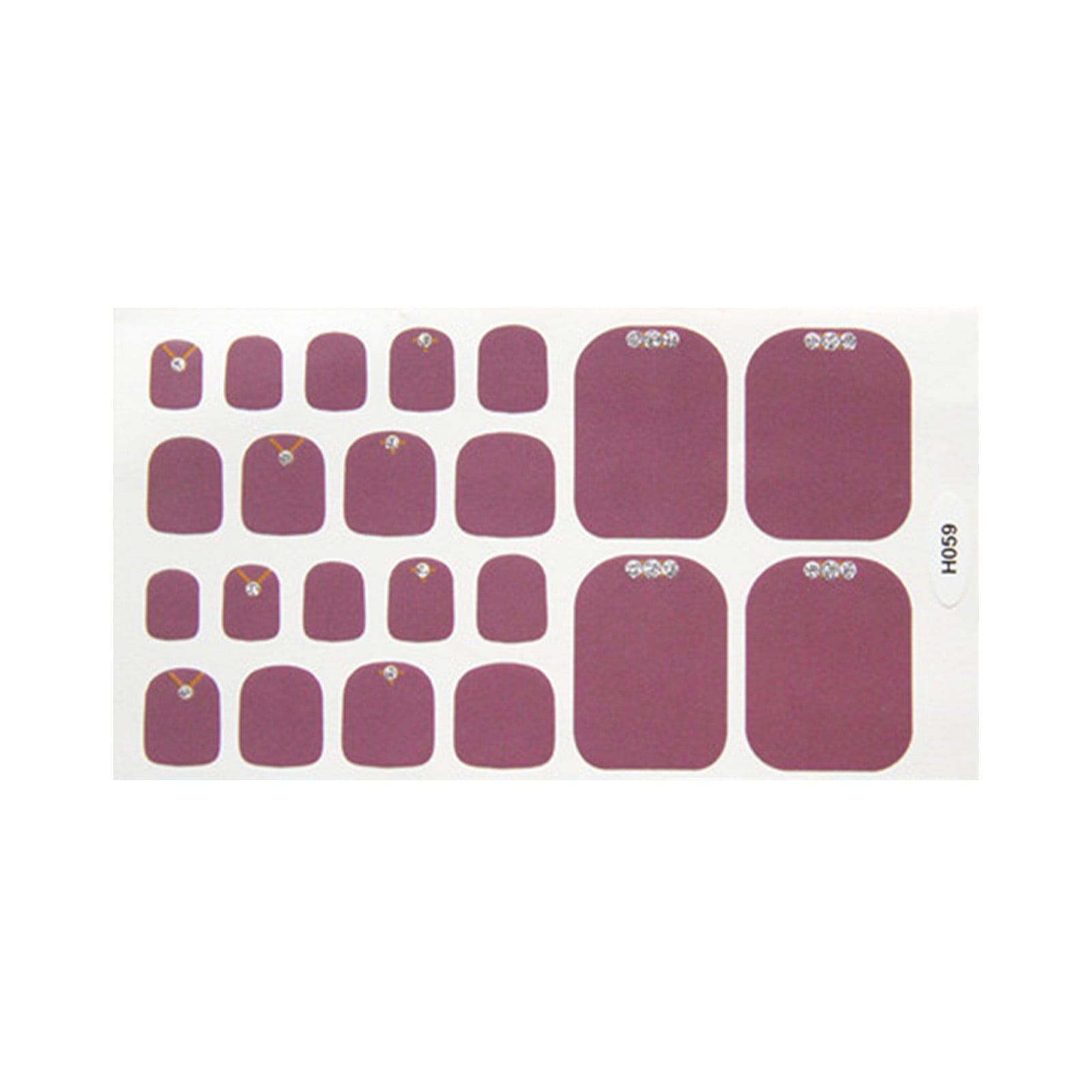 ZTTD Star Moon Nail Stickers Hot Gold Nail Stickers Foot Stickers Toe