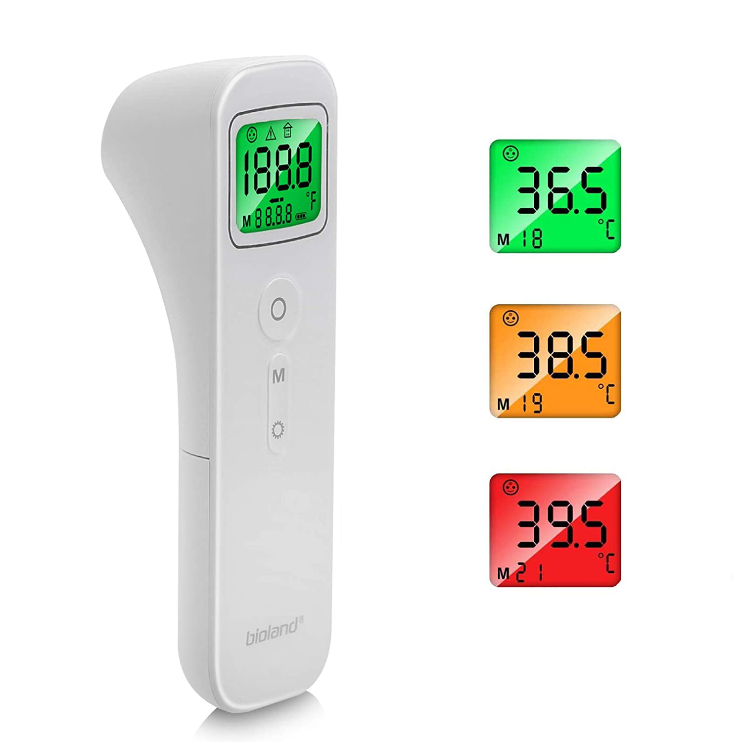 Medical digital thermometer gun non-contact infrared frontal child 