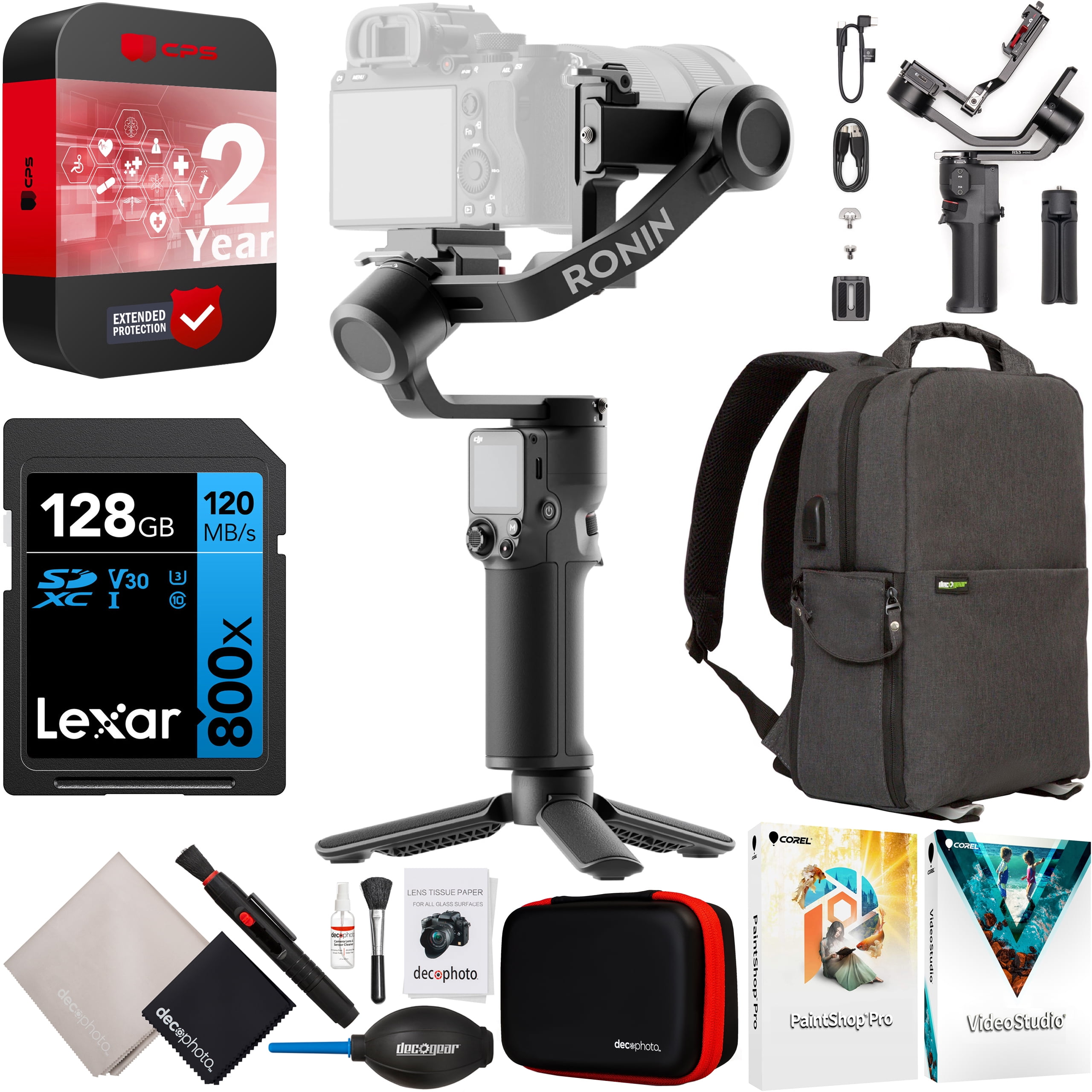 DJI RS 3 Mini Lightweight Travel Ronin Gimbal Stabilizer for