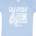 thumbnail image 4 of Inktastic Proud Military Nephew Red Friday Boys Baby Bodysuit, 4 of 5