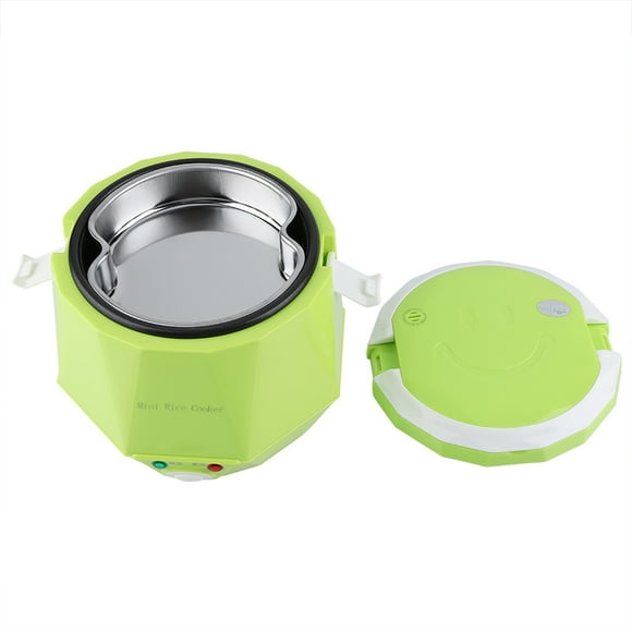 24V 140W Portable Travel Electric Rice Cooker For Truck, Food Steamer Rice Cooker For Car, Cooking Heating and Keeping Warm Function, Can Be As a Electric Lunch Box