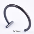 thumbnail image 4 of Lip Ring No Piercing Stainless Steel Decorative Fake Nose Ring Faux Lip Hoop, 4 of 10