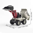 thumbnail image 2 of Inertial Construction Truck Toy - Push - and - Go Engineering Vehicle Model with Realistic Design, Durable Plastic Body, Boys, Girls, Indoor Play, Outdoor Play, Birthday Gifts, Christmas Gif, 2 of 7