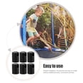 thumbnail image 4 of MIANGASTORE 6pcs Wear-resistant Trampoline Caps Plastic Trampoline Replacements Small Rod Covers, 4 of 9