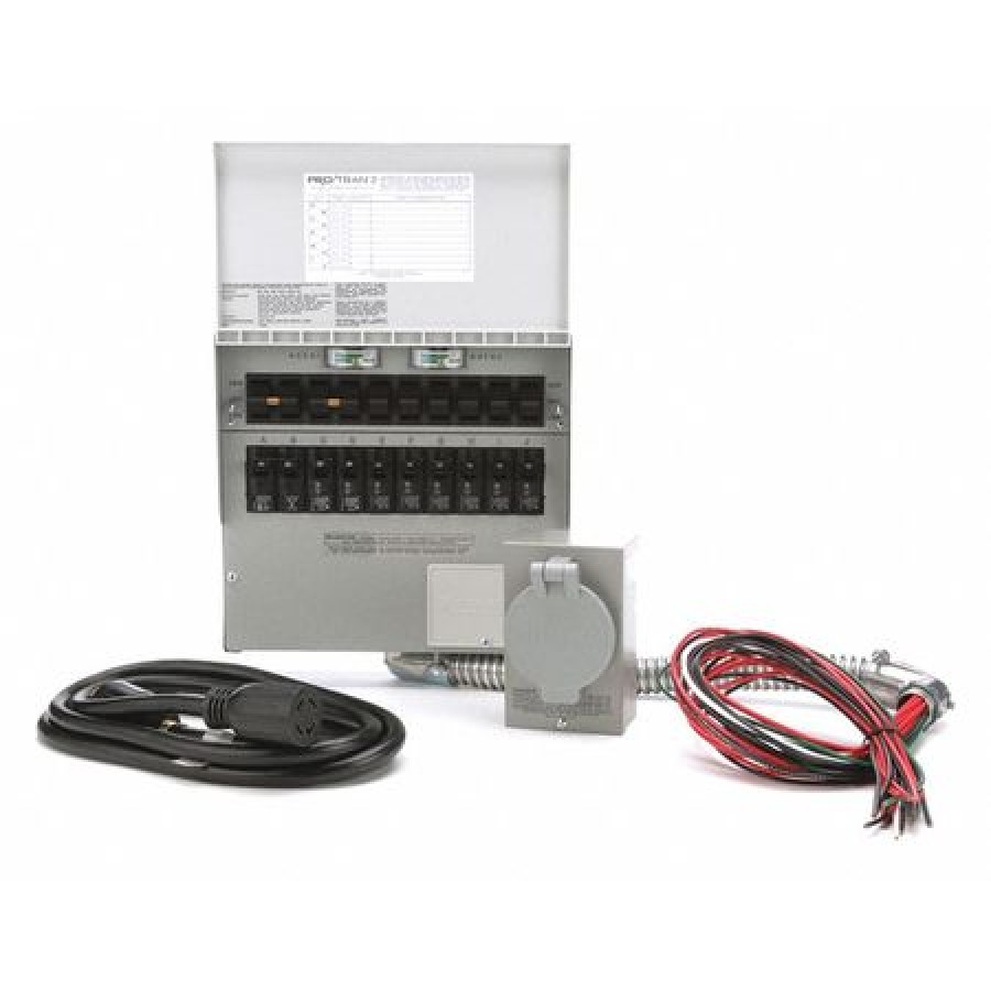 RELIANCE 310CRK Manual Transfer Switch,125/250V,30A - Walmart.com