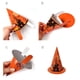 thumbnail image 5 of Toystoory Paquete de 10 cajas de dulces de Halloween, gorro de fiesta, bolsa de regalo de galletas, papel personalizado, nueces, Chocolates, Kits de decoración para fiestas Violeta, 5 of 6