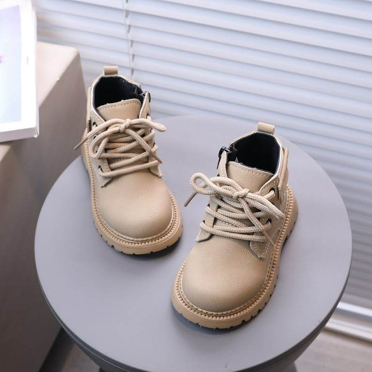 Quealent Back To School Toddler Boys Fashion Bootie Flower Buckle