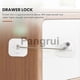 thumbnail image 4 of For Fridge Lockrefrigerator Locksfreezer Lock With Key 1pack, 4 of 5