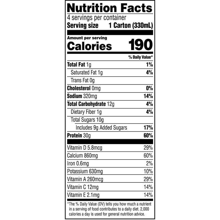 Gatorade Gatorade G Super Shake Protein Shake With Nutrients Vanilla  Artificial Flavored 11.16 Fl Oz 4 Count 44.6 Fl Oz