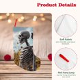 thumbnail image 4 of KLL Sunflower Butterfly Skull for 18" Christmas Stocking Snowman Xmas Stocking Holiday Christmas Decoration Gifts for Family Kids, 4 of 8