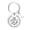 L, variant on Personalized Keychain, Stainless Steel Last Name Letter Keyring, Custom 26 Alphabet DIY Gift for Son Durable Fashion Accessory