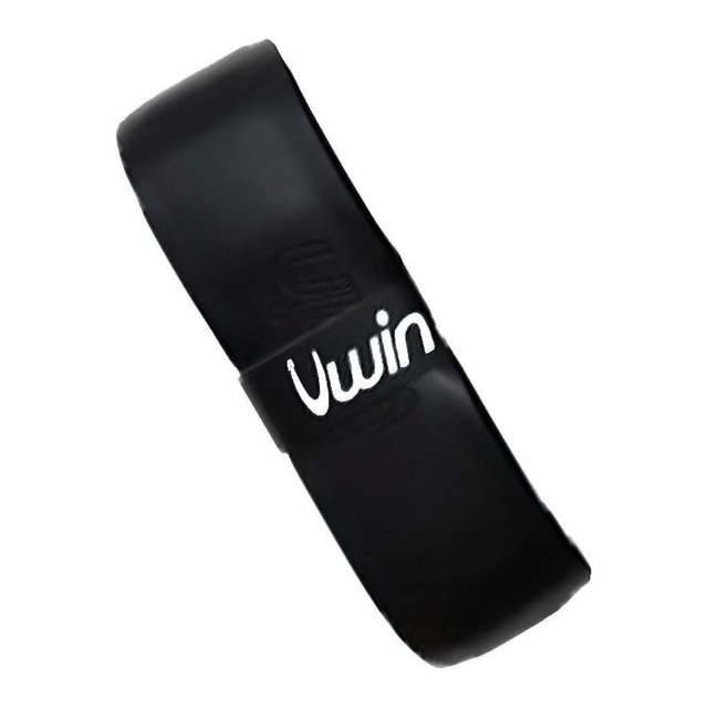 Uwin - Cinta de Agarre de PU Polipiel (Negro)