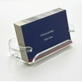 thumbnail image 6 of T'z Tagz Clear Acrylic Custom-made Business Card Holders Display Stand 2 pack, 6 of 10