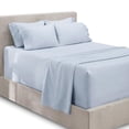 thumbnail image 1 of Juego de sábanas Hearth & Harbor Extra Deep Pocket Twin XL Ice Blue, 1 of 8