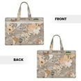thumbnail image 2 of Pofeuu World Map With Animals Print Laptop Bag Carrying - Computer Bag Laptop Case Shoulder Slim Work Travel, 2 of 8