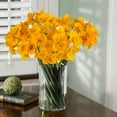 thumbnail image 5 of Artificial Daffodils Flowers Silk Daffodils Spring Yellow Flowers Fake Spring Plants for Spring Home Kitchen Decor (, Yellow), 5 of 5