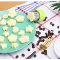 thumbnail image 4 of 12 piezas de cortadores de galletas de frutas y verduras, juegos de formas de alimentos de acero inoxidable, molde de sellos de galletas para pasteles pequeños para hornear para niños(G) WD.WDQZL Moderno, 4 of 6