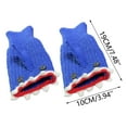 thumbnail image 2 of Tyidzon Cute Sharks Half-Finger Winter Gloves Warm Knit Mittens For Outdoor Texting And Cold-Weather Funny, 2 of 6