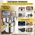 thumbnail image 4 of Destilador de acero inoxidable Alcohol Still VEVOR de 3 galones, 4 of 9