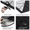 thumbnail image 4 of Grill Saviour: Funda para barbacoa, protector para parrilla de exterior, resistente a todo tipo de clima, asas duraderas y resistente al viento, fácil de limpiar, apto para parrillas de 3 a 4, 4 of 5