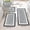 Gray300, variant on Tuvgenk Gray Bathroom Rugs Sets 4 Non-Slip Bathroom Rug Sets with Toilet Cover Machine Washable Quick Drying U Shaped Floor Mats for Home