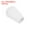 White, variant on Bell End Stopper, Cord Rope Lock for Drawstring Bag, White 100 Pack