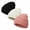 Black/Beige/Pink, variant on 3 Pack Soft Warm Slouchy Knit Beanie for Women, Winter Ski Stocking Cuffed Cap