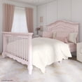 thumbnail image 2 of Evolur Aurora Full-Size Bed Conversion Wooden Rails, Blush Pink, 2 of 6