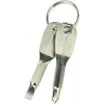Keychain Screwdriver,Flathead Screwdriver and Phillips Screwdriver Keychain Screwdriver - Keychain Screwdriver Tool, Christmas Stocking Stuffers for Men, Father, Husband