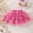 Hot Pink, variant on Toddler Girls Butterfly Tulle Tutu Skirt – Layered Princess Party Skirt (0-6Y)